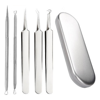 Set 4 Piezas Extractor De Acné Oro Rosa En Bolsa Opp Set 4 Piezas Extractor De Acné Oro Rosa En Bolsa Opp