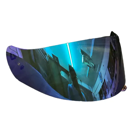 Visor Para Casco Hjc Cs-15 - Tornasolado Espejado Anti Uv Rainbow