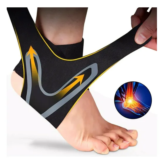 Tobillera De Soporte Elástico Para Fascitis Plantar