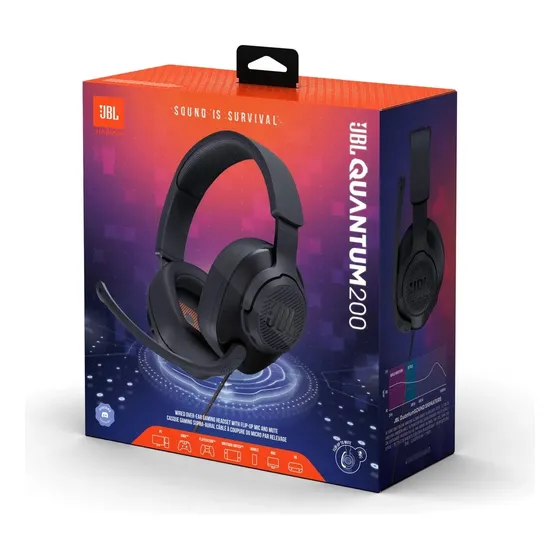 Audífono Jbl Quantum 100 M2 Gaming 3.5mm Negro Headset