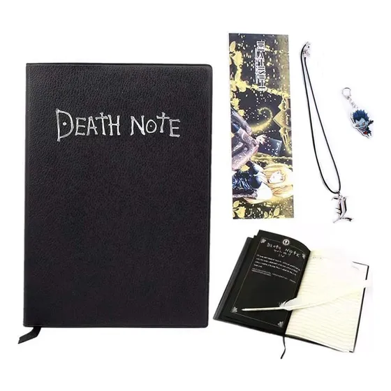 Nuevo Death Note Notebook Original Anime Book L Kira Ryuk
