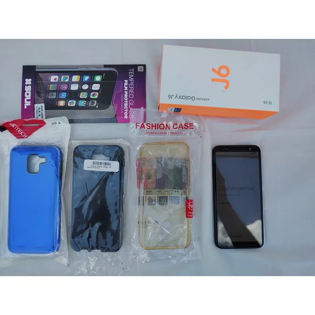 Samsung Galaxy J6 4g Lte 32 Gb Negro 2 Gb Ram Celular Smart Negro