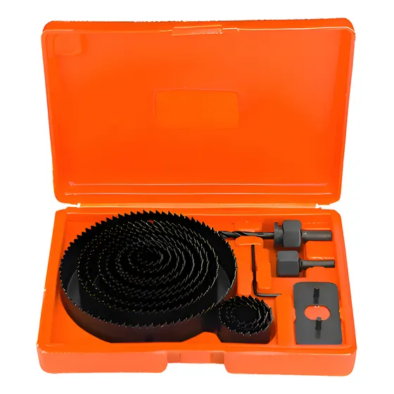Juego De Sierras Copa Set Para Madera- 17 Piezas Hamilton
