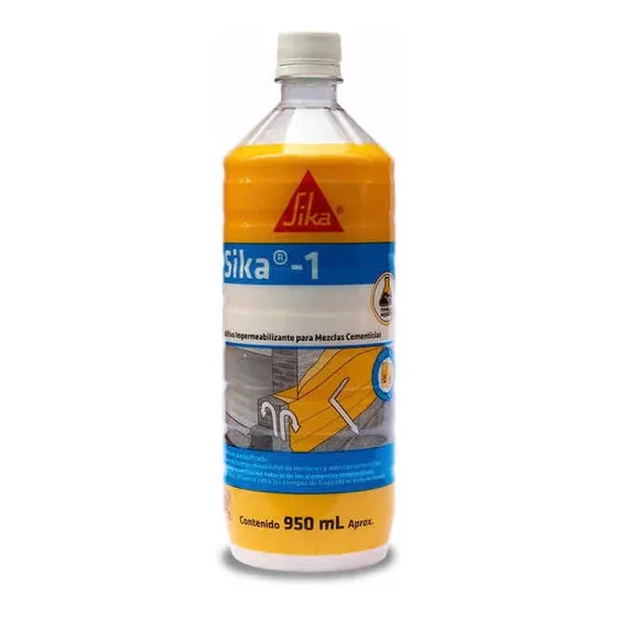 Sika 1 - Aditivo De Impermeabilizante, Botella 950ml