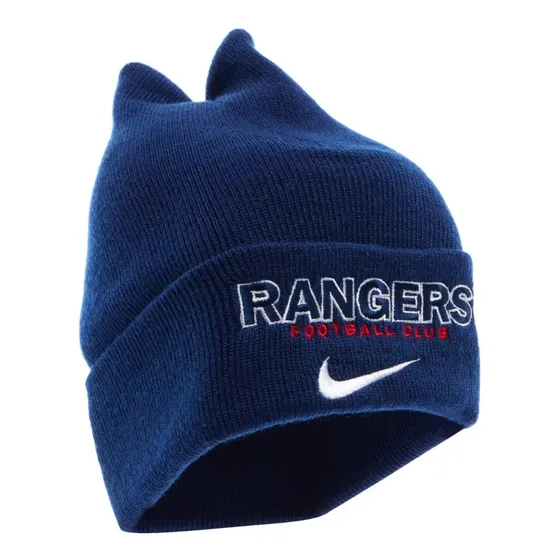 Niño Gorro Nike Del Glasgow Rangers Futbol Escocia Lana