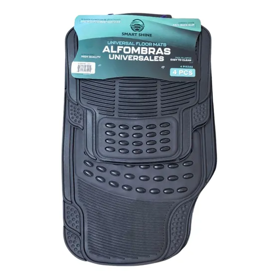 Alfombra Smart Shine De Goma 4pc