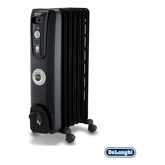 Aquecedor A Óleo Delonghi Confortemp 1500w Ew7707cb - F Cor Preto