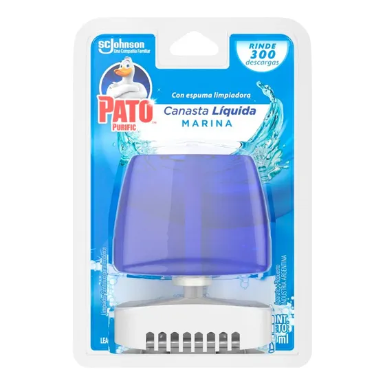 Canasta Líquida Para Inodoro Pato Marina