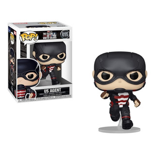 Boneco Pop Funko Marvel Falcão E Soldado Invernal Us Agent Boneco Pop Funko Marvel Falcão E Soldado Invernal Us Agent