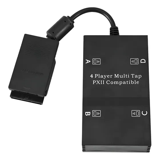 Multitap Adaptador Para Ps2 Joystick Memory Card 4 Jugadores