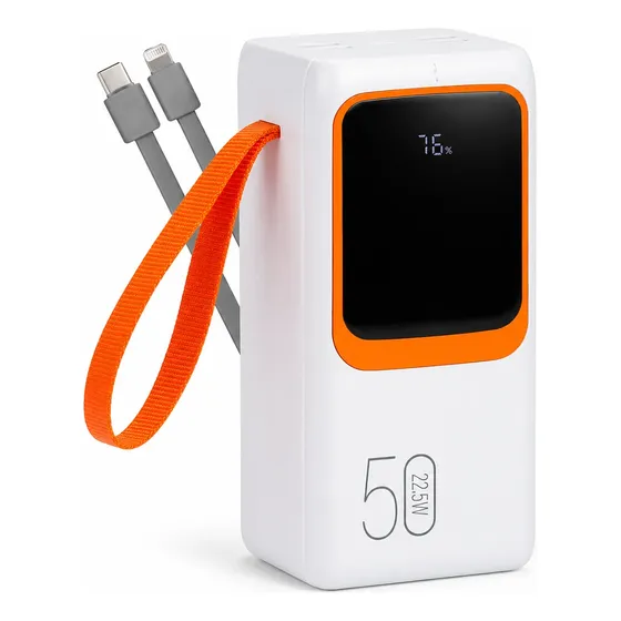 Power Bank Kapbom 22.5w Alta Capacidade 50000mah