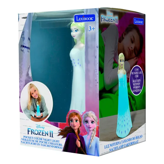 Veladora 3d Con Luz Led Lexibook Frozen