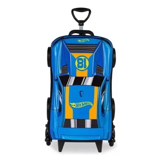 Mochila Infantil 3d D Muscle Hot Wheels Maxtoy