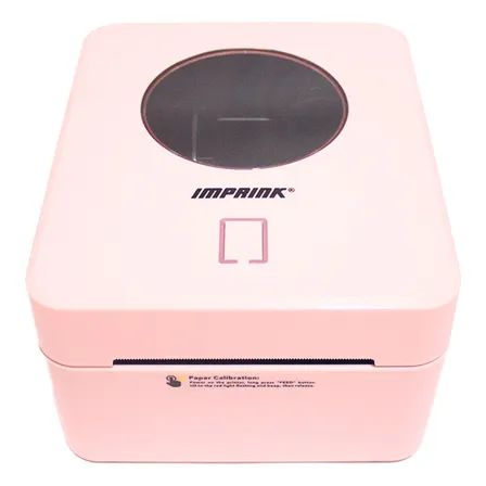 Impresora Etiquetas Adhesivas 100mm Bluetooth/usb Color Rosada