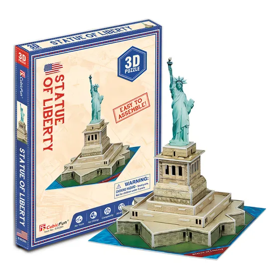 Rompecabezas En 3d Estatua De La Libertad - 31 Pz 3d Puzzle