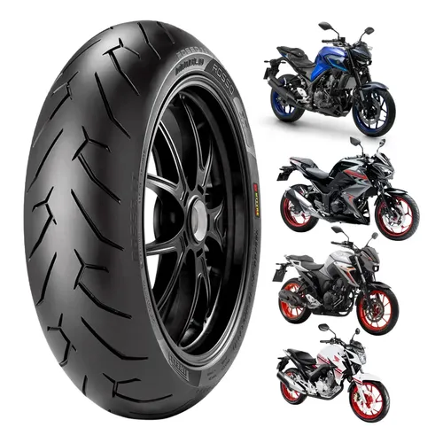 Pneu Pirelli Diablo Rosso Iv 4 140/70r17 Tl 66h Traseiro Tl