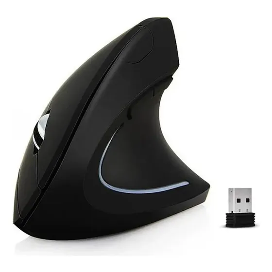 Mouse Vertical Óptico Gamer Para Notebook Y Pc
