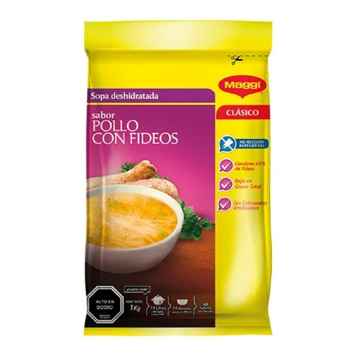Maggi Sopa Pollo Con Fideos Bolsa 1kg