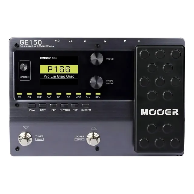 Pedal de efecto Mooer GE150 negro