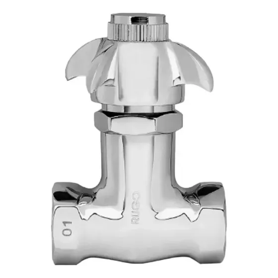 Llave De Paso Para Mingitorio 1/2 A 1/2 Rugo