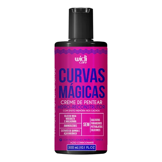 Creme De Pentear Curvas Mágicas 300ml - Widi Care