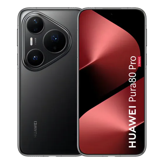 Celular Huawei Pura 80 Pro Smartphone 12gb+512gb, Cámara Ultra Chroma De 1 Pulgada, Cámara Macro Telefoto De Ultra Iluminación, Cancelación De Ruido Con Ia, Batería 5170 Mah Y Supercharge Dual, Negro | Cuotas sin interés