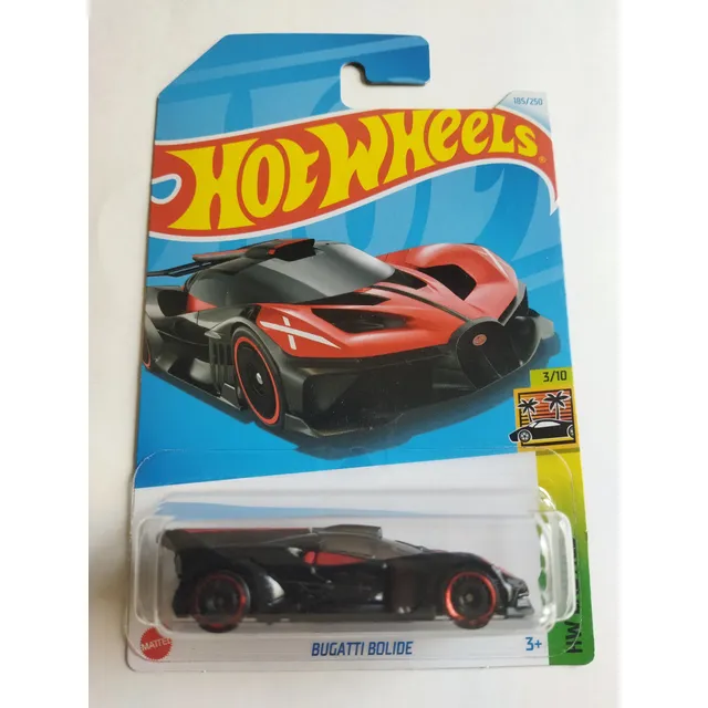 Hot Wheels Bugatti Bolide Exotics 3/10 Rojo Mo3 Rojo