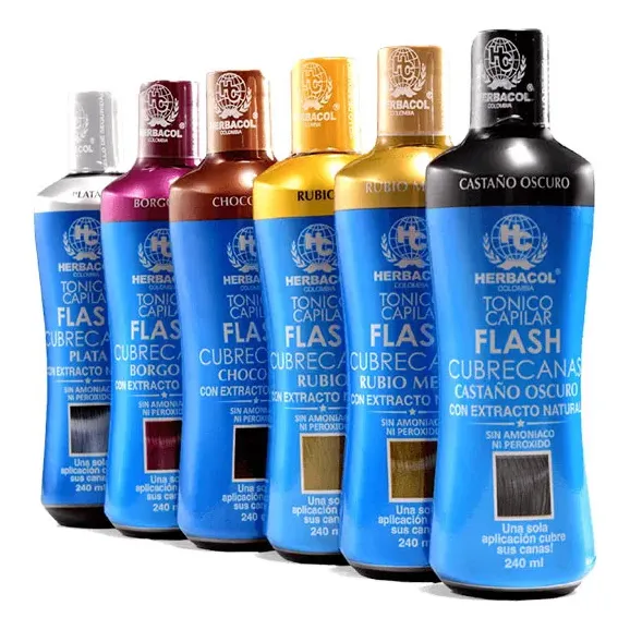 Tonico Tratamiento Flash Cubrecanas El Original 240ml