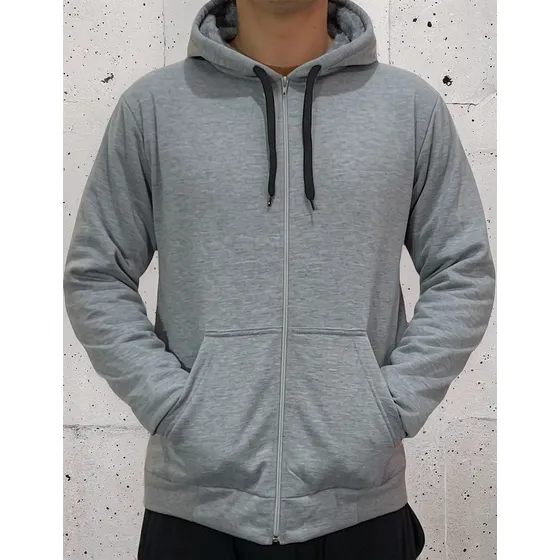 Campera Algodon Y Corderito Piel Abrigo Hombre Invierno