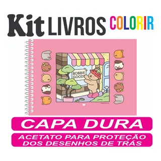 Livro De Colorir Caderno De Pintar VĂĄrios Temas Capa Dura Com Folha Anti Mancha Personagens Infantil Livro De Colorir Caderno De Pintar VĂĄrios Temas Capa Dura Com Folha Anti Mancha Personagens Infantil