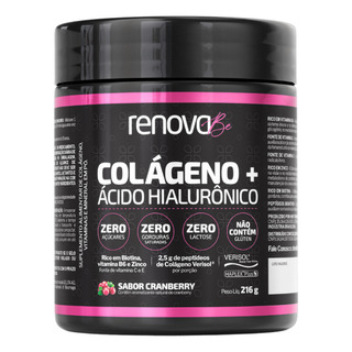 Suplemento Em Pó Colågeno Renova Be Homens - Cabelo e pele Sabor Cranberry Suplemento Em Pó Colågeno Renova Be Homens - Cabelo e pele Sabor Cranberry