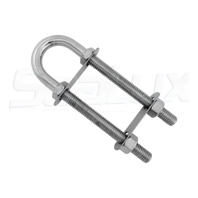 Sealux Marine Boat Bow Eye Stern U Bolt Tie Down 1 2  Stock