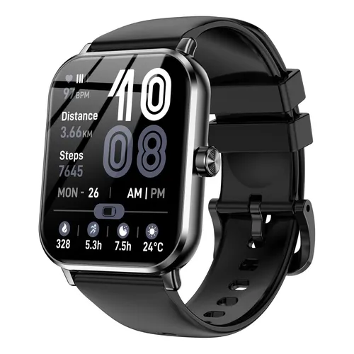 Smartwatch CMF by Nothing Watch Pro 2 Grafite com Pulseira Azul de