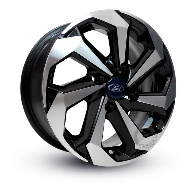 Jogo De Rodas Aro 13 4x108 Tarantula Ford Ka Fiesta + Bicos