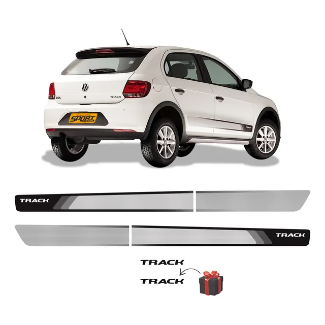 Kit Faixa Decorativa Lateral Track Gol Voyage G6 2013/2016