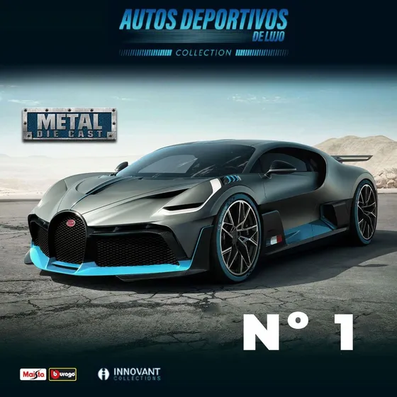 Colección Autos Deportivos De Lujo Innovant 2,3,4