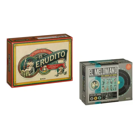 Combo Juegos De Mesa El Erudito + El Melómano- Maldon 