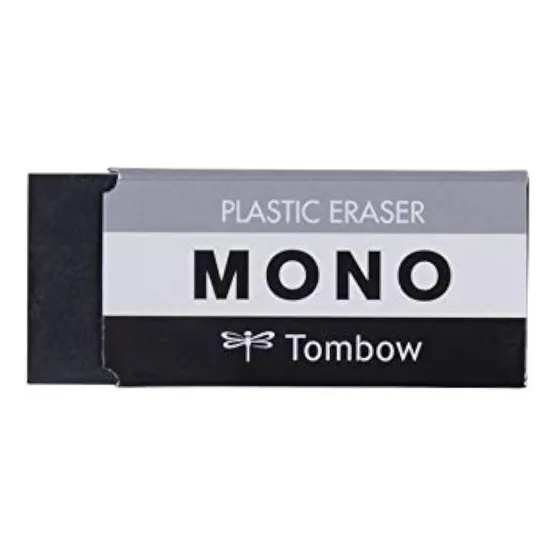 Borrador Negro Mono Tombow Black Eraser Elimina Marcas