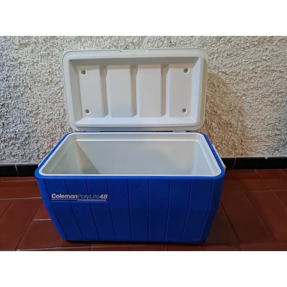 Cava Grande Con Asas Térmica Playera Color Azul