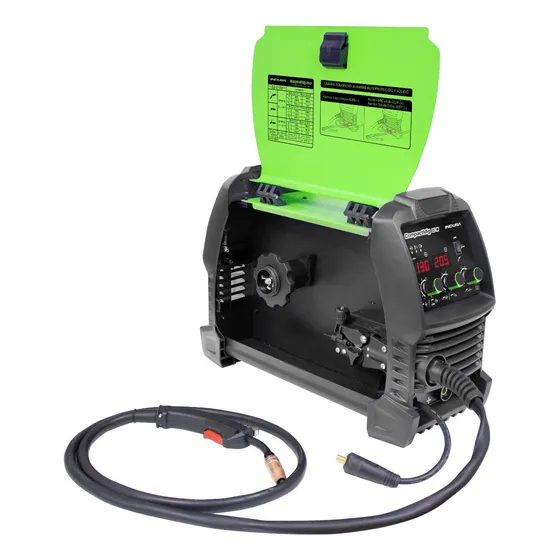 Soldadora Indura Multiproceso Mma/tig/mig/flux - 130 Amperes Verde