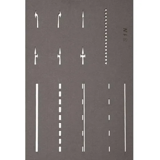 Noch 34240 Calle Marking Plantilla Modelo Bascula Kit