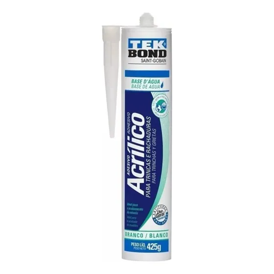 Sellador Acrilico Blanco Tekbond 425 G Base De Agua