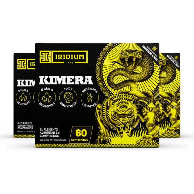 3 Kimera 60 Caps Iridium Labs Sabor Sem Sabor Cafeína 180 G 3 Kimera 60 Caps Iridium Labs Sabor Sem Sabor Cafeína 180 G