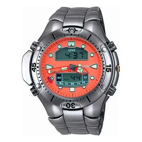 ボディカル 中古 Relógio De Pulso Atlantis G3154 Com Corria De Aço Cor Prateado