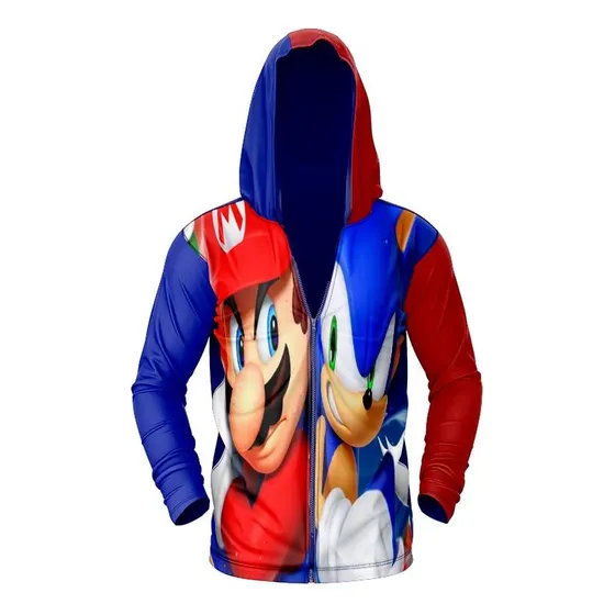 Chaqueta De Mario Vs Sonic 