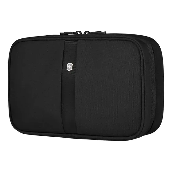 Bolso Victorinox Neceser Grande Con 3 Pliegues Negro