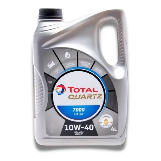 Aceite Quartz 7000 10w40 Semisintetico Nafta Y Diesel Total