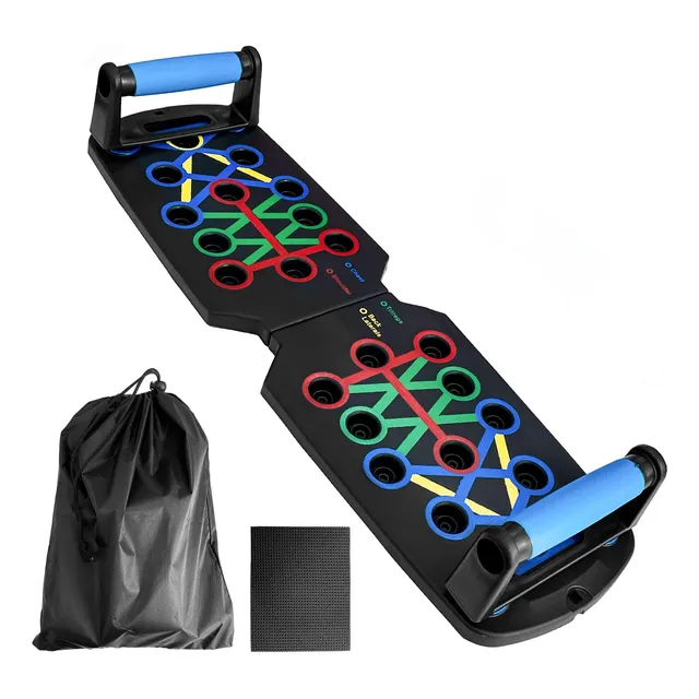 Sutekus Tabla Empuje Para Hombr Mujer Barra Desmontable Casa