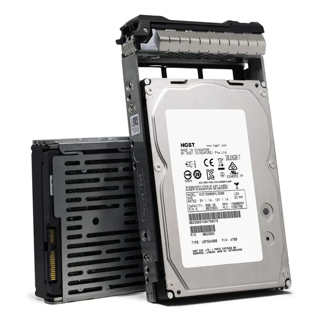 Dell W347k 600gb 15k 16mb 6.0gbps 3.5 Disco Duro Sas De Clase Empresarial En Bandeja Poweredge Serie R
