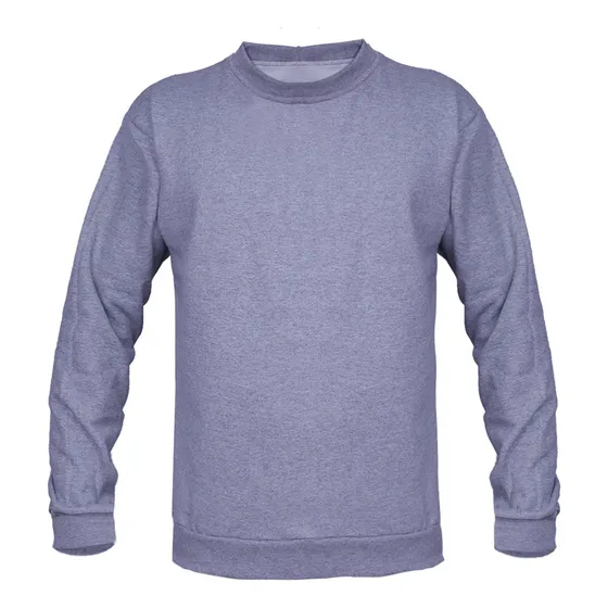 Moletom Liso Gola Redonda Blusa Frio Masculina E Feminina